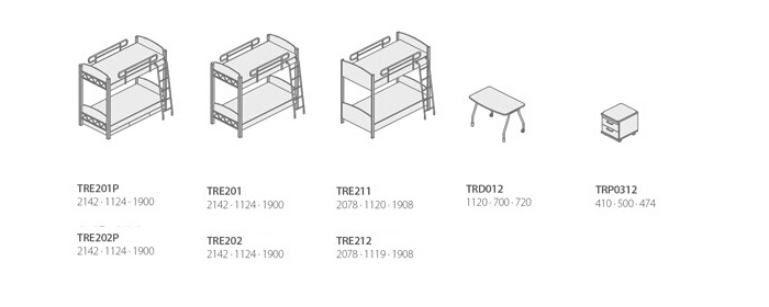 高低床|宿舍家具|學校家具|校園家具|教室家具-【OF365學校家具】