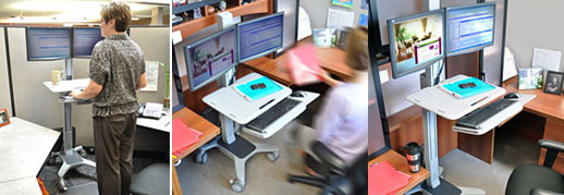 Ergotron|WorkFit-C |Ergotron ̌W܇|̌WҾ|OF365WУҾ